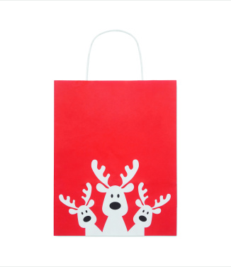 Лого трейд бизнес-подарки фото: Gift paper bag small