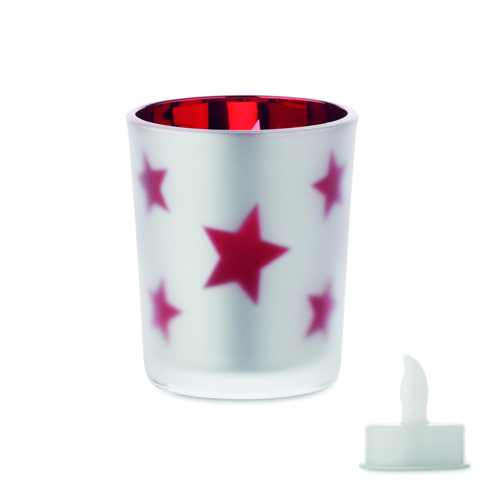 Лого трейд бизнес-подарки фото: LED tea light candle