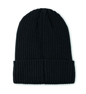 Лого трейд бизнес-подарки фото: 3M knitted beanie with cuff