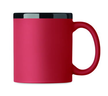 Лого трейд pекламные cувениры фото: Ceramic mug for laser 300 ml