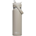 Бутылка для воды Camelbak® Thrive Flip VSS объемом 750 мл из нержавеющей стали с вакуумной изоляцией и откидной трубочкой, Светло-серый