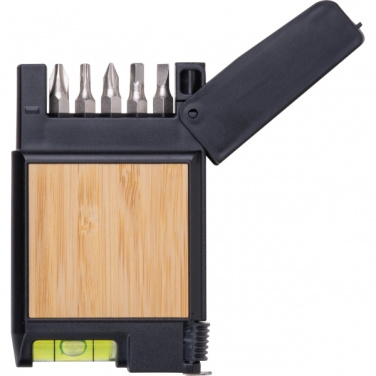 Логотрейд pекламные cувениры картинка: 3-метровая рулетка с уровнем HALIFAX