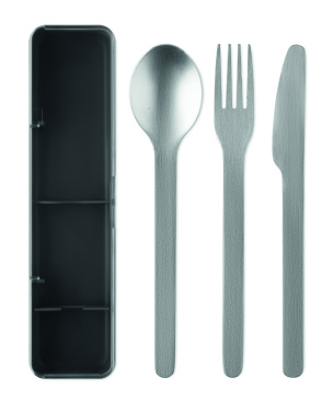 Логотрейд бизнес-подарки картинка: Stainless steel cutlery set
