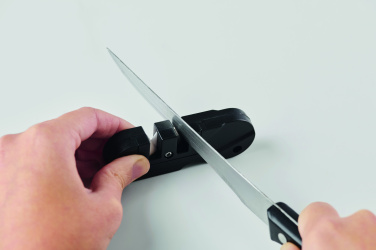 Лого трейд pекламные cувениры фото: Pocket-sized knife sharpener