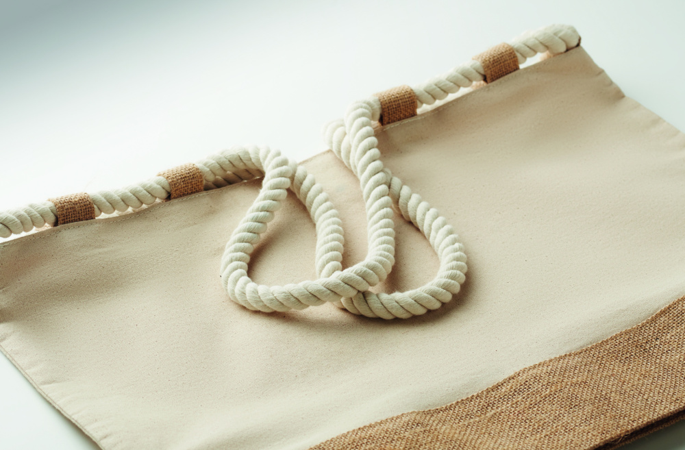 Логотрейд pекламные подарки картинка: Canvas beach bag