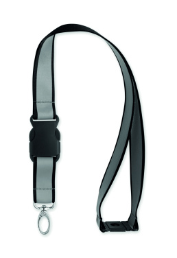 Лого трейд pекламные подарки фото: Reflective RPET lanyard