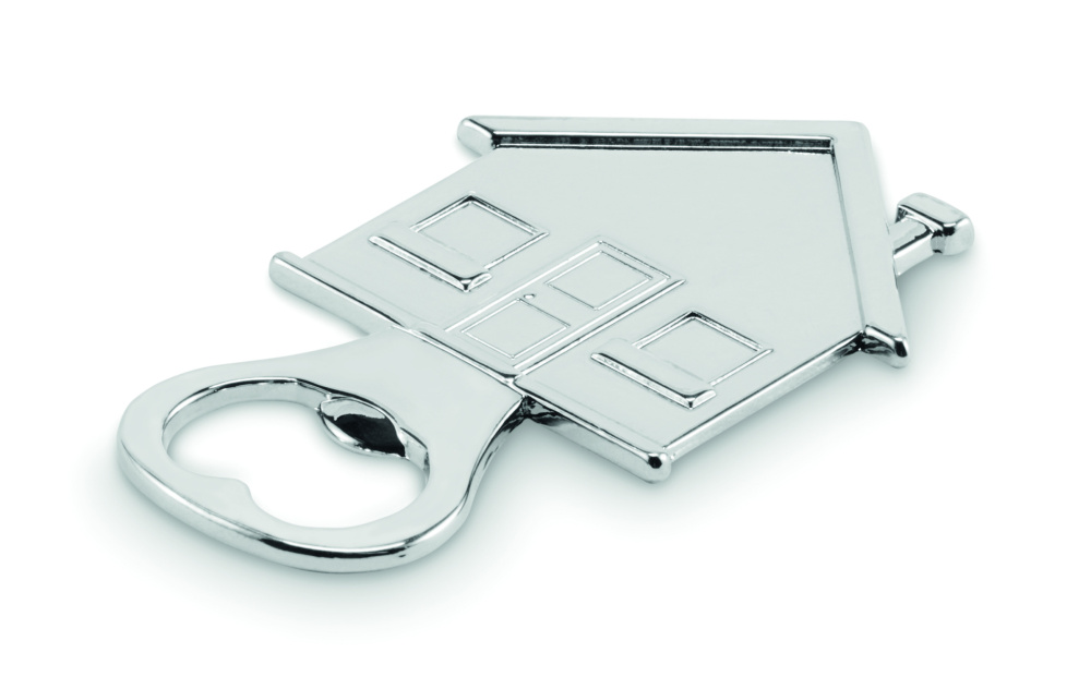 Логотрейд pекламные подарки картинка: House shape bottle opener