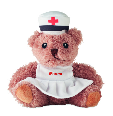 Лого трейд pекламные cувениры фото: Teddy bear plush nurse