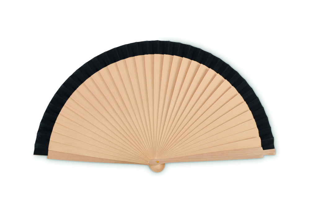 Лого трейд pекламные продукты фото: Wooden hand fan