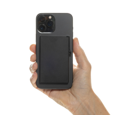 Логотрейд pекламные продукты картинка: Стандартный алюминиевый держатель для магнитных RFID-карт для телефона