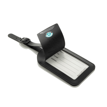 Логотрейд pекламные cувениры картинка: Багажная бирка Globefind Dual RCS с функцией определения местоположения по всему миру.