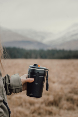 Лого трейд pекламные cувениры фото: Кружка для кофе Nordic Drift Trail RCS с замком и защитой от протекания, модель 350.