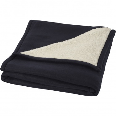 Logotrade kampanjprodukter bild: Springwood mjuk rutig filt i polarfleece och sherpafleece
