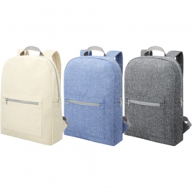 Logotrade profilreklam bild: Pheebs ryggsäck i 450 g/m² återvunnen bomull och polyester 10L