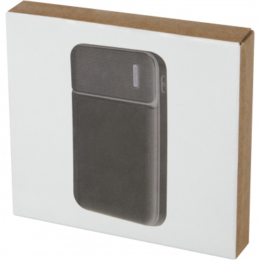 Logotrade presentreklam bild: Loop 5 000 mAh powerbank i återvunnen plast