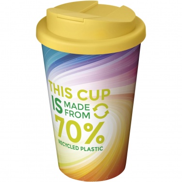Logotrade reklamprodukter bild: Brite-Americano® Eco 350 ml spillsäker isolerad termos