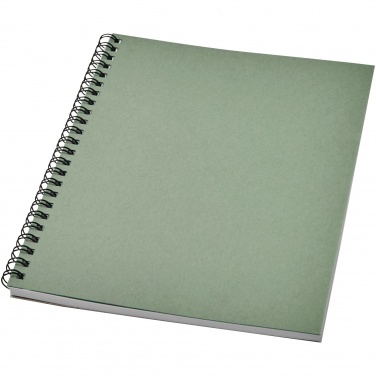 Logotrade profilreklam bild: Desk-Mate® A5 spiralbunden anteckningsbok i färg