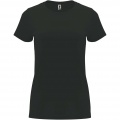Capri kortärmad T-shirt för dam, Mörk bly