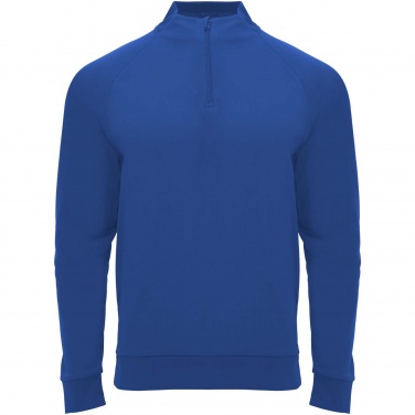 Logotrade profilprodukter bild: Epiro långärmad sweatshirt med kvartslång dragkedja för barn