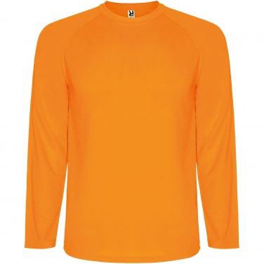 Logotrade profilreklam bild: Montecarlo långärmad sport t-shirt för barn