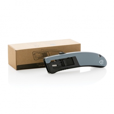 Logotrade profilreklam bild: Kniv auto indragning RCS certifierad återvunnen plast