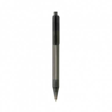 Logotrade reklamprodukter bild: GRS RPET X8 transparent penna