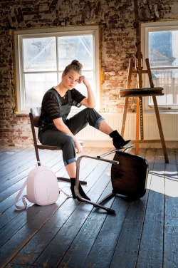 Logotrade reklamprodukter bild: Elle fashion anti-ficktjuv ryggsäck