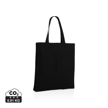 Logotrade profilreklam bild: Impact AWARE™ shoppingkasse m. bälg återvunnen bomull 145gr