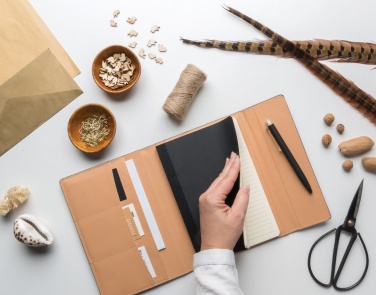 Logotrade profilreklam bild: A5 Deluxe fodral för anteckningsbok