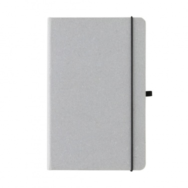 Logotrade reklamprodukter bild: A5 hardcover anteckningsbok i återvunnet läder