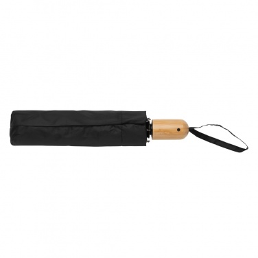 Logotrade kampanjprodukter bild: 21" Impact AWARE™ RPET 190T auto open/close paraply m. bam