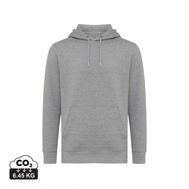 Logotrade reklamprodukter bild: Iqoniq Rila lättvikt hoodie i återvunnen bomull