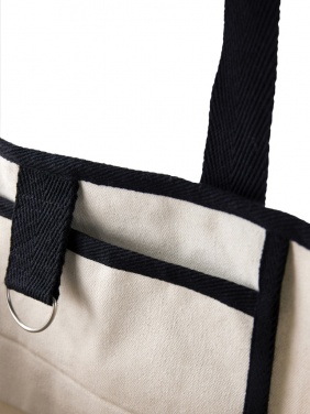 Logotrade kampanjprodukter bild: VINGA Volonne AWARE™ återvunnen canvas strandväska