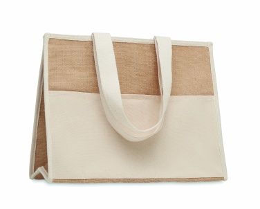 Logotrade profilreklam bild: Jute och canvas kylväska