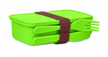 Logotrade profilreklam bild: Lunchlåda med bestick