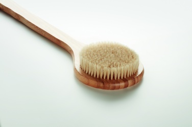 Logotrade presentreklam bild: Duschborste i bambu