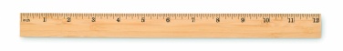 Logotrade presentreklam bild: Linjal i bambu 30cm