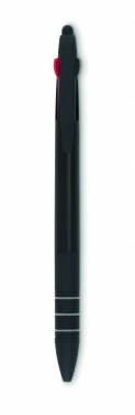 Logotrade reklamprodukter bild: 3 färgs bläckpenna med spets