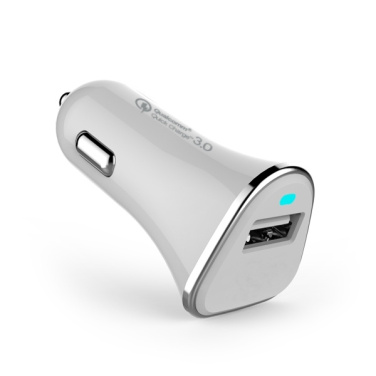 Logotrade profilprodukter bild: Billaddare (Qualcomm Quick Charge 3.0)
