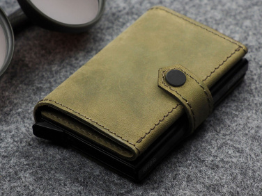Logotrade kampanjprodukter bild: RFID-plånbok - Hunter Leather 2109284