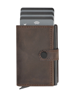 Logotrade reklamprodukter bild: RFID-plånbok - Hunter Leather 2109284