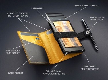 Logotrade reklamprodukter bild: RFID-plånbok 1230131