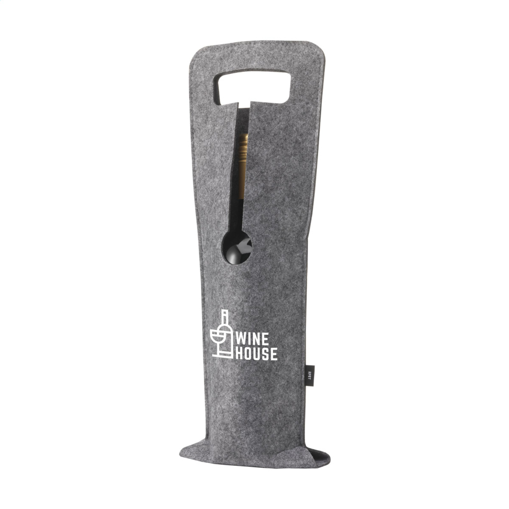 Logotrade kampanjprodukter bild: Wine Bag-to-Give GRS RPET