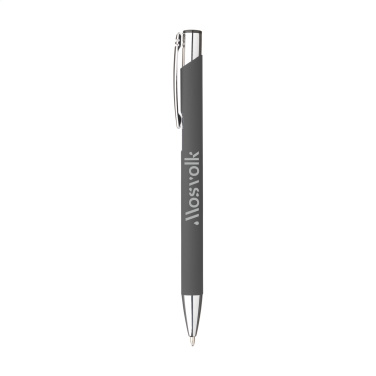 Logotrade reklamprodukter bild: Ebony Soft Touch penna