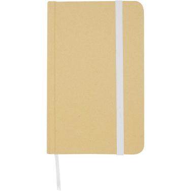 Logotrade presentreklam bild: Reed A6 inbunden anteckningsbok olinjerat av återvunnet material