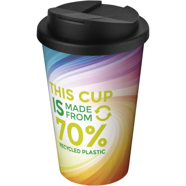 Logotrade reklamprodukter bild: Brite-Americano® Eco 350 ml spillsäker isolerad termos