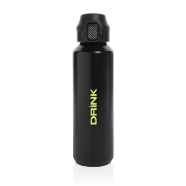 Logotrade reklamprodukter bild: Via RCS Re-steel låsbar sportflaska 600ML