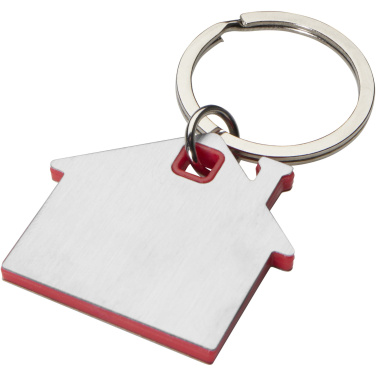 Logotrade profilprodukter bild: Nook husformad nyckelring