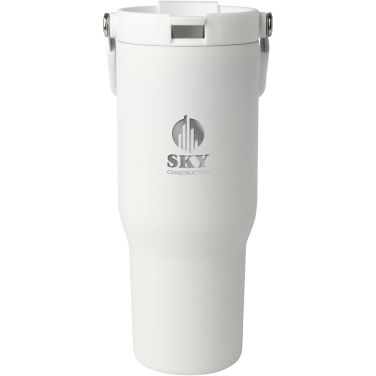 Logotrade presentreklam bild: Bronx 900 ml vakuumisolerad termos av koppar och RCS-certifierat återvunnet rostfritt stål med ett lock med dubbla funktioner