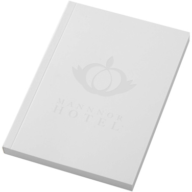 Logotrade presentreklam bild: Novella Austen A6 anteckningsbok med mjukt omslag, 100 ark